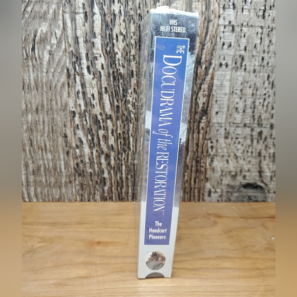 HANDCART PIONEERS, The Docudrama of the Restoration, VHS Vintage 1996 Brand New - Picture 2 of 9